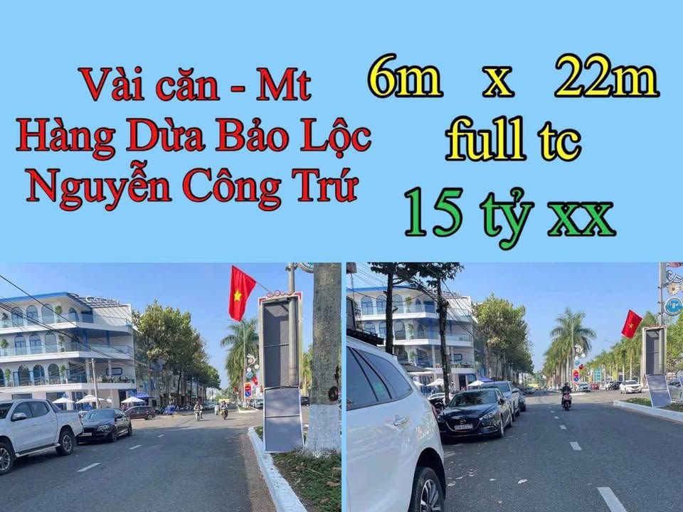 Nhà mặt tiền Hàng Dừa, Bảo Lộc 132m² giá 15 tỷ - Sẵn sàng bàn giao!