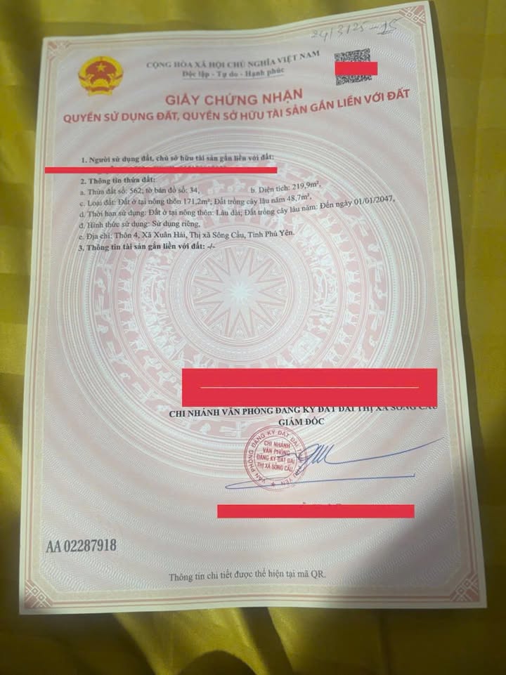 Đất nền 2 mặt tiền Thôn 4 - Xuân Hải 200m² giá chỉ 1 tỷ - Đầu tư sinh lời ngay!