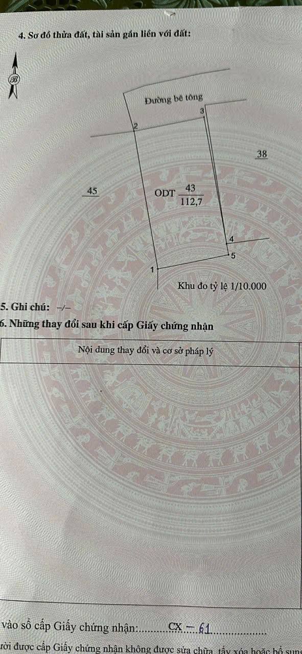 Bán đất tặng nhà cấp 4 tại phường Lương Văn Tri, Lạng Sơn - Giá chỉ 1.126 tỷ