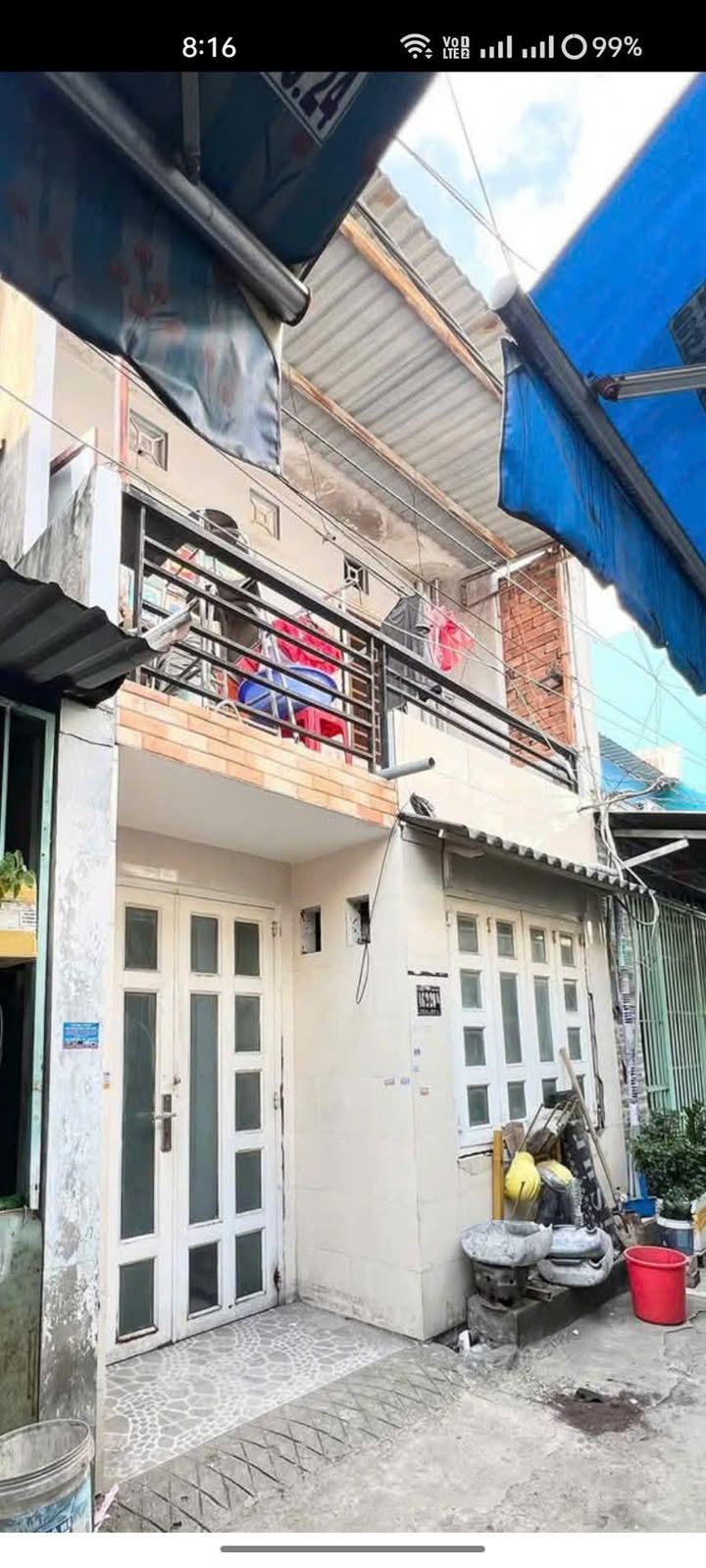 Nhà bán tại Huyện Bình Chánh 32m² giá 1.4 tỷ - Hẻm thông đường 1A