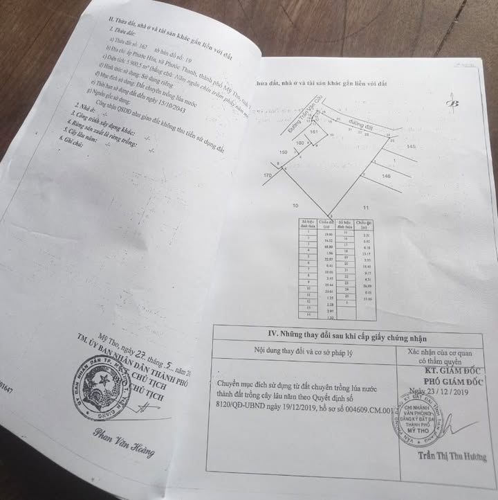 Đất vườn dừa Phước Hòa, Mỹ Tho 60000m² giá 9 tỷ - Cơ hội đầu tư lớn!