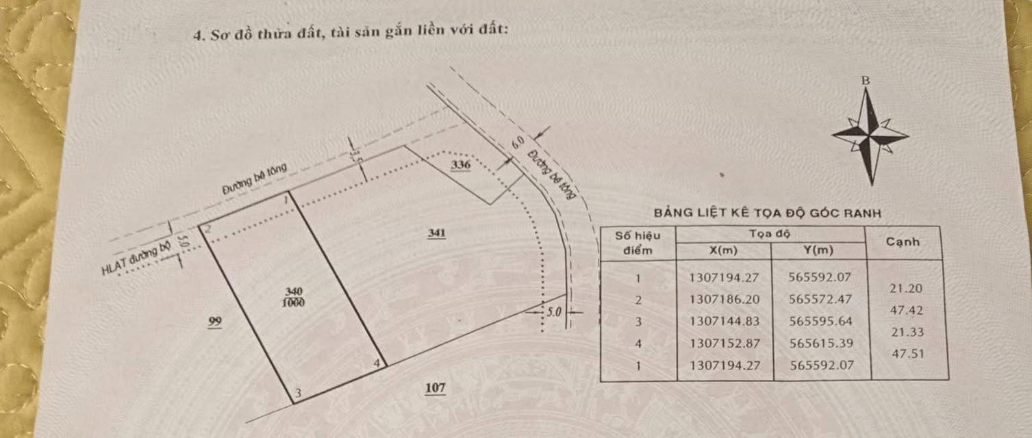 Đất thổ cư 360m² tại thôn 6 Gia Lâm giá 1.55 tỷ - Cơ hội đầu tư tuyệt vời!