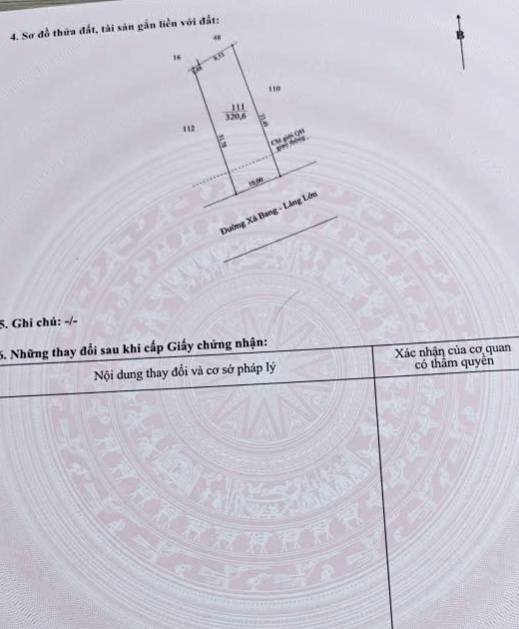 Đất thổ cư tại Xã Láng Lớn, Huyện Châu Đức, 350m² giá 1.5 tỷ - Cơ hội đầu tư tốt!