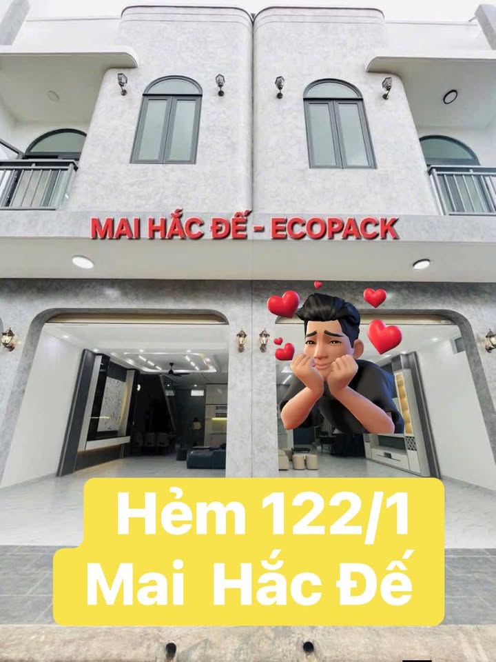 Nhà Hẻm 122 Mai Hắc Đế, Buôn Ma Thuột 75m² giá 4.35 tỷ - Sổ hồng chính chủ!