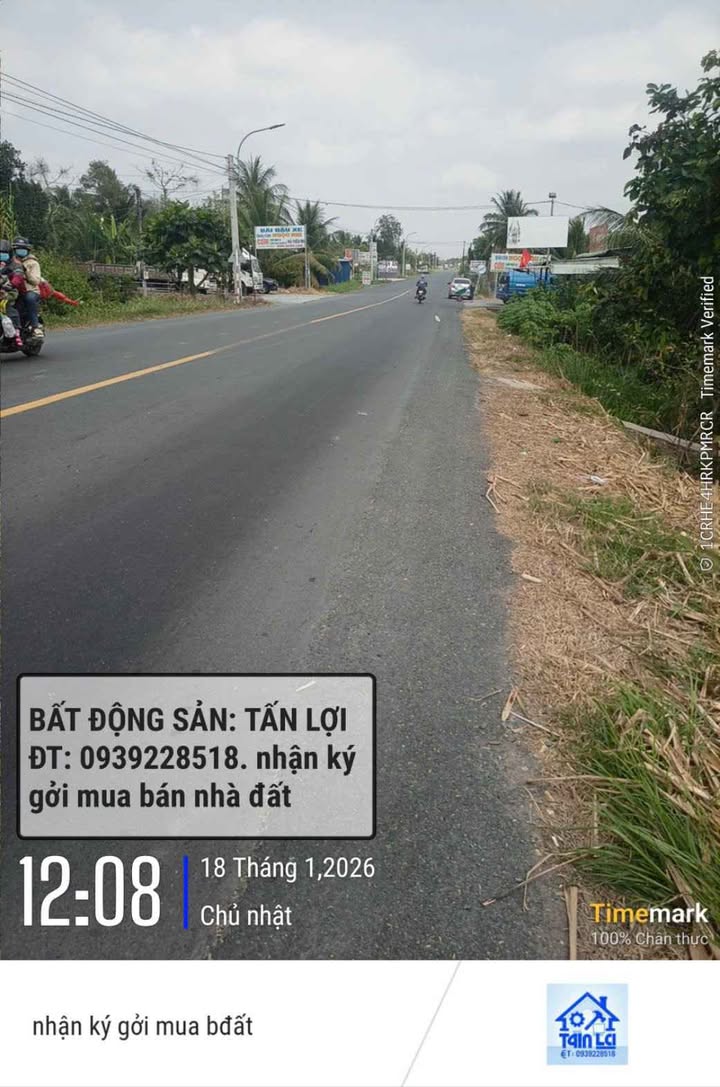 Đất nền Quản Lộ Phụng Hiệp, Hậu Giang 390m² giá 650 triệu - Sổ hồng riêng, xe container vào tận nơi!