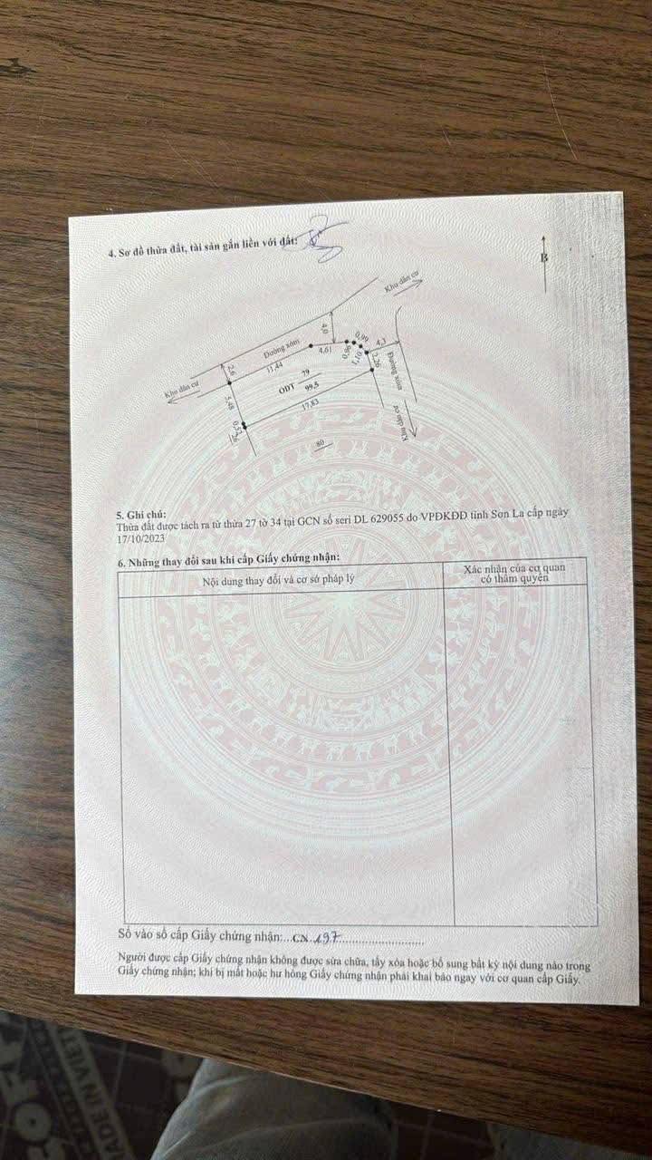 Đất nền Mộc Châu 99m² giá 1 tỷ - Lô góc, gần chợ trung tâm!