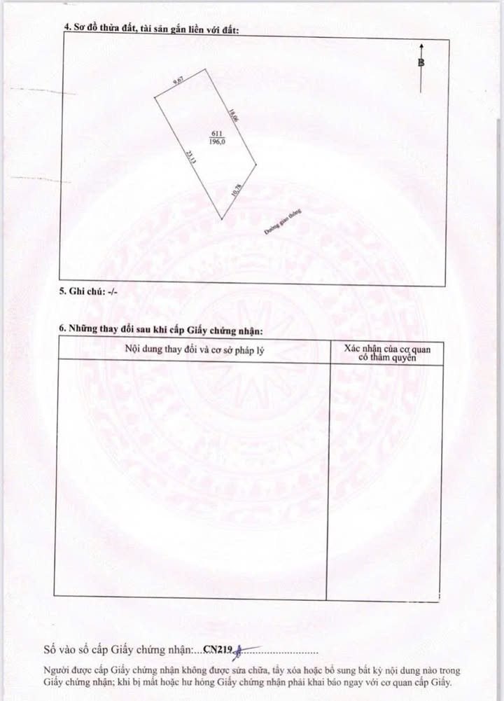 Đất thổ cư Thị trấn Giang Tiên 196m² giá 1.85 tỷ - Sẵn sàng xây dựng ngay!