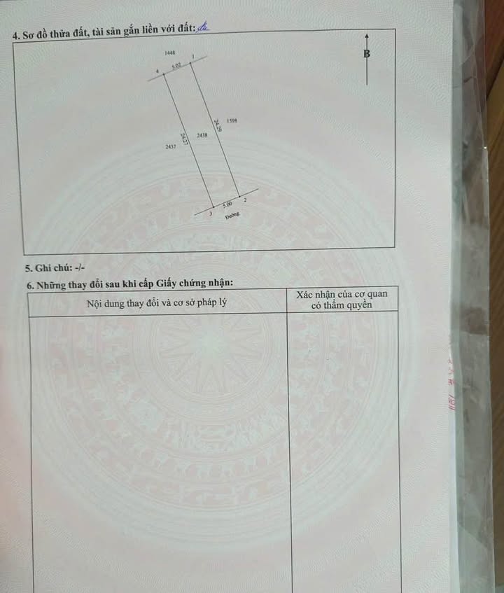 Đất nền Xóm Trường Sơn Nghi Trường 121,5m² giá chỉ 1 tỷ - Đường ô tô tránh nhau!