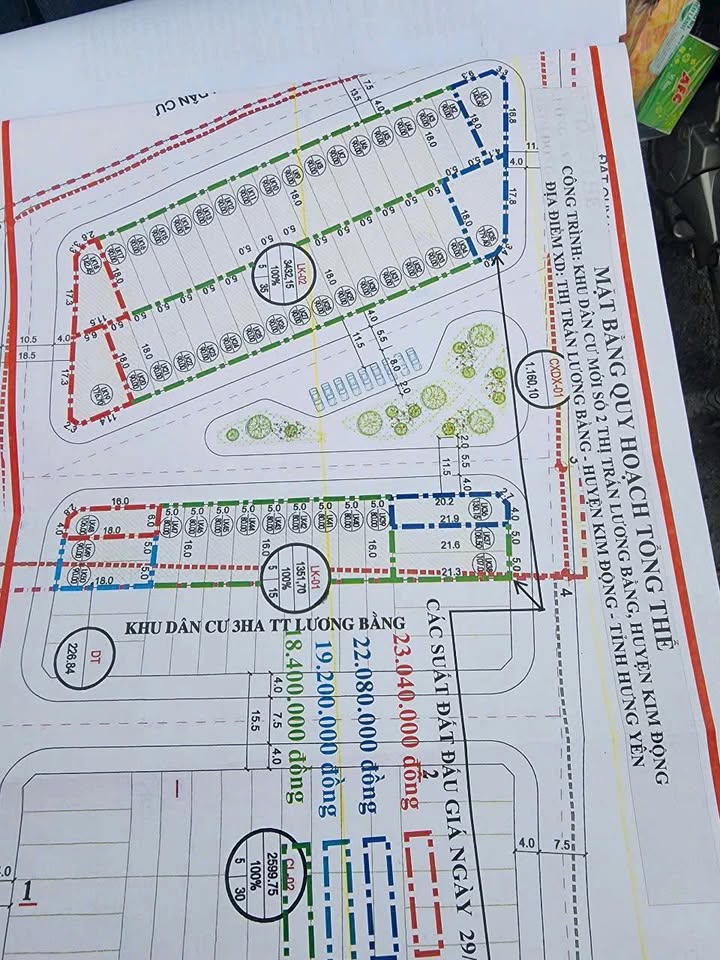 Đất nền Lương Bằng Hưng Yên 90m² giá 3 tỷ - Đầu tư sinh lời ngay!