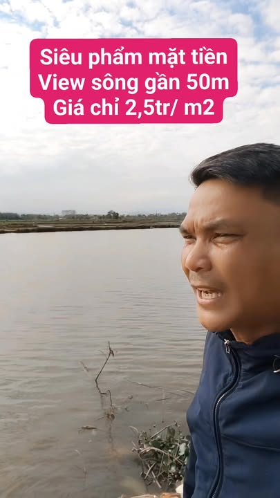 Đất nền Bàn Thạch - Tam Kỳ 1100m² giá 2.75 tỷ - View sông hiếm có!