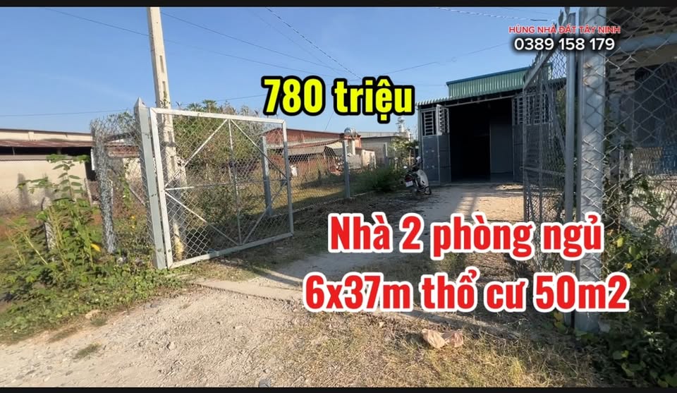 Nhà 2 phòng ngủ tại ấp 4, xã Truông Mít, Gò Dầu, Tây Ninh 222m² giá 780 triệu - Cơ hội đầu tư tuyệt vời!