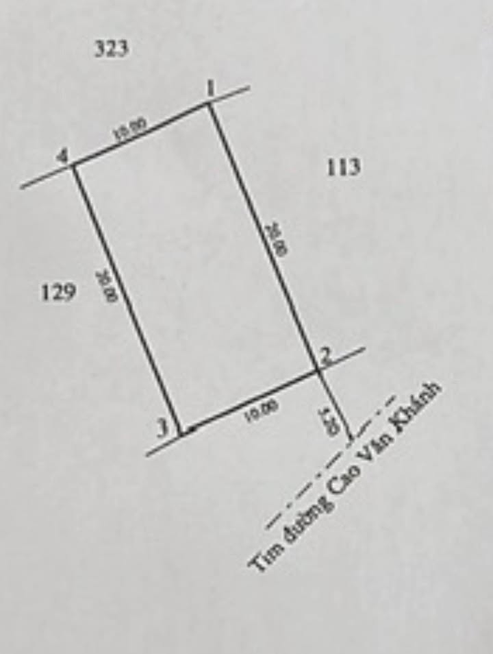 Bán Gấp Cục Chả Mặt Tiền Cao Văn Khánh 200m² - Giá 2.2 Tỷ - Vị trí Đắc Địa Đối Diện Công Viên!