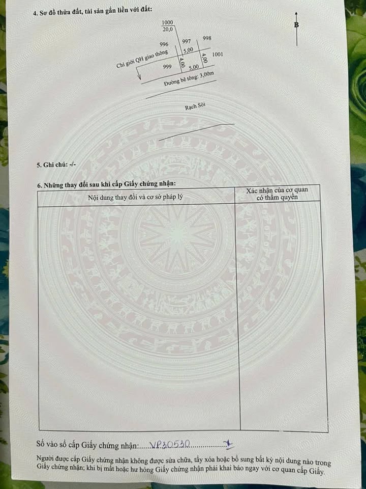 Bán đất Rạch Sỏi, Cần Thơ 125m² - Pháp lý rõ ràng, giá hấp dẫn!