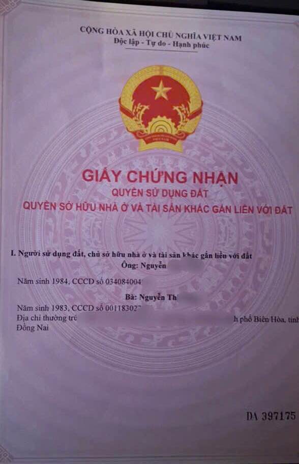 Đất nền Khu phố 7, Phường Long Bình 525m² giá 1.19 tỷ - Sổ riêng chính chủ