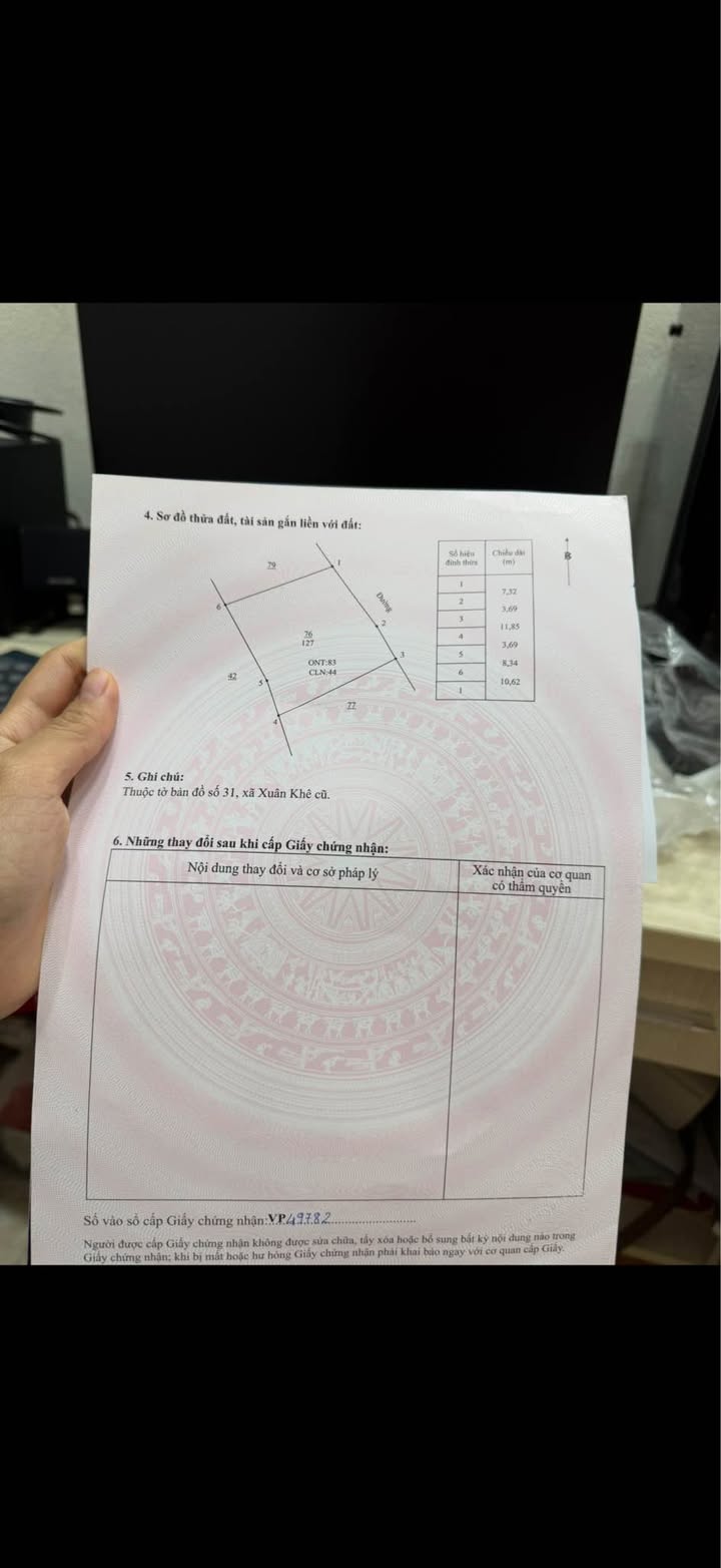 Đất nền Xuân Khê, Phủ Lý 127m² giá 900 triệu - Cơ hội đầu tư hiếm có!