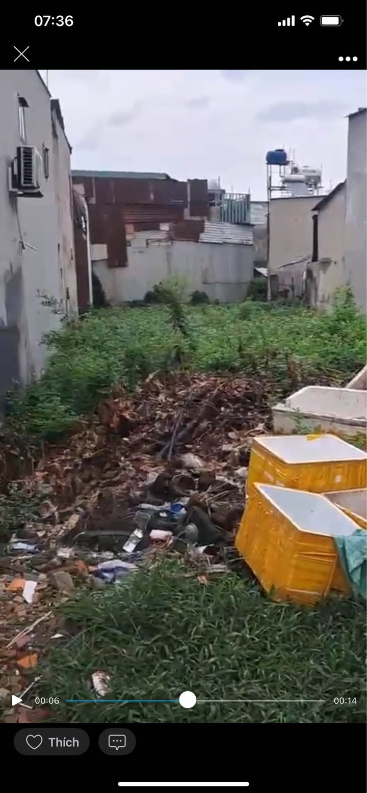 Đất sổ đỏ 270m² tại Nữ Dân Công, Bình Chánh - Giá chỉ 4.5 tỷ, cơ hội đầu tư hấp dẫn!