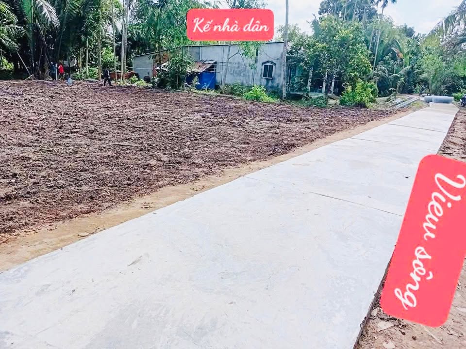 Đất nền liền kề tại xã Trà Côn, Vĩnh Long 147m² giá chỉ 120 triệu - Sổ đỏ chính chủ