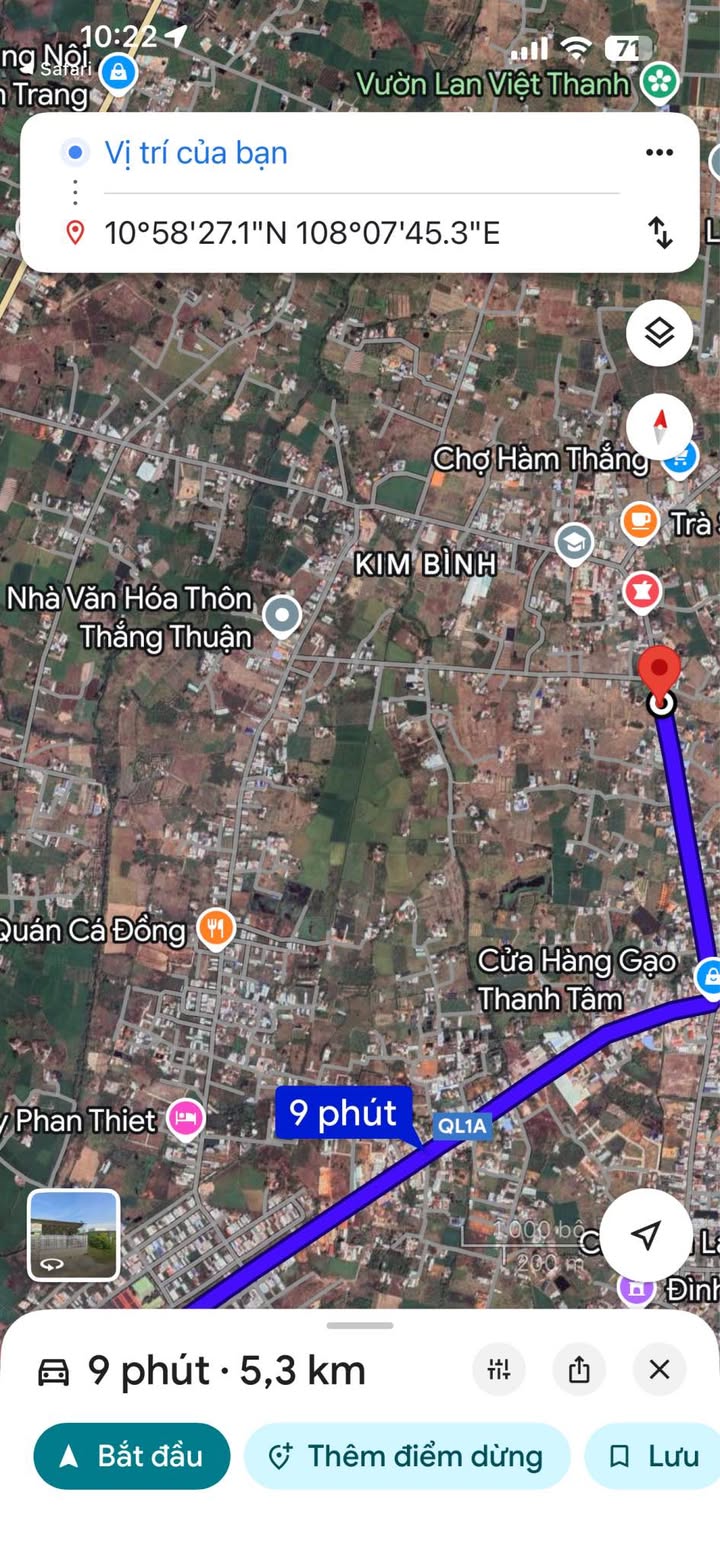 Nhà lô góc mặt tiền đường Lại An, Phường Hàm Thắng, 291.4m² chỉ 4.1 tỷ - Cơ hội kinh doanh tuyệt vời!