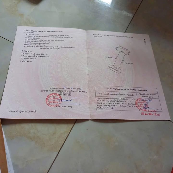 Đất nền tại ngõ 24 Mỹ Thịnh, 55m² giá chỉ 2.25 tỷ - Đầu tư sinh lời!