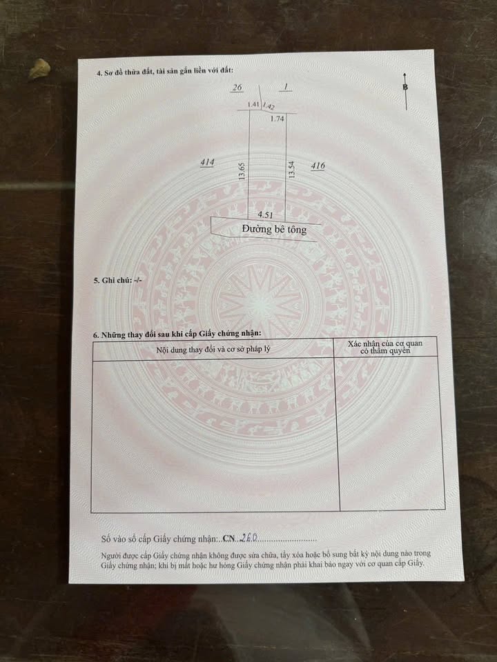 Lô đất mặt tiền Nhân Dục, Hiến Nam, 61m² giá 1,9 tỷ - Đầu tư sinh lời ngay!
