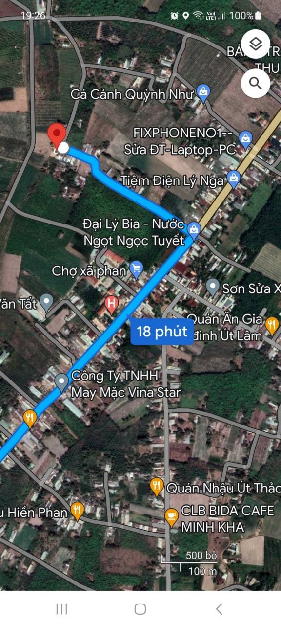 Đất nền ấp 2, xã Phan, 220m² giá 500 triệu - Đầu tư sinh lời ngay!