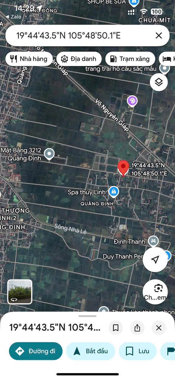 Đất nền Mb72 Quảng Định 150m² giá thỏa thuận - Cơ hội đầu tư hấp dẫn!