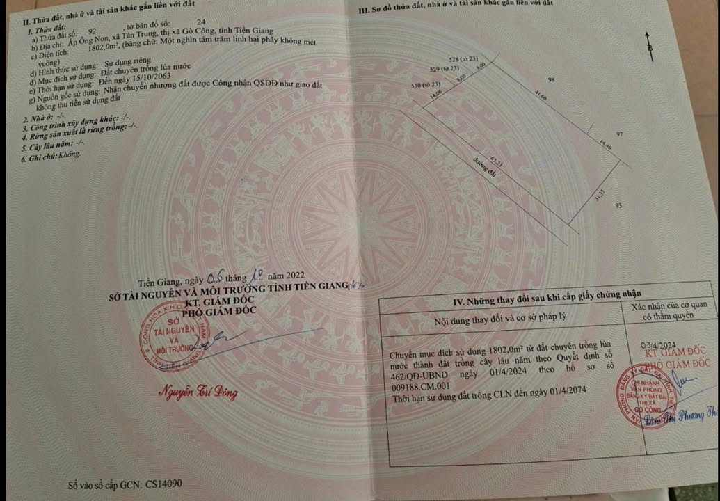 Đất nền 1.802m² KP Ông Non, Quận 12 - Cơ hội đầu tư tuyệt vời!