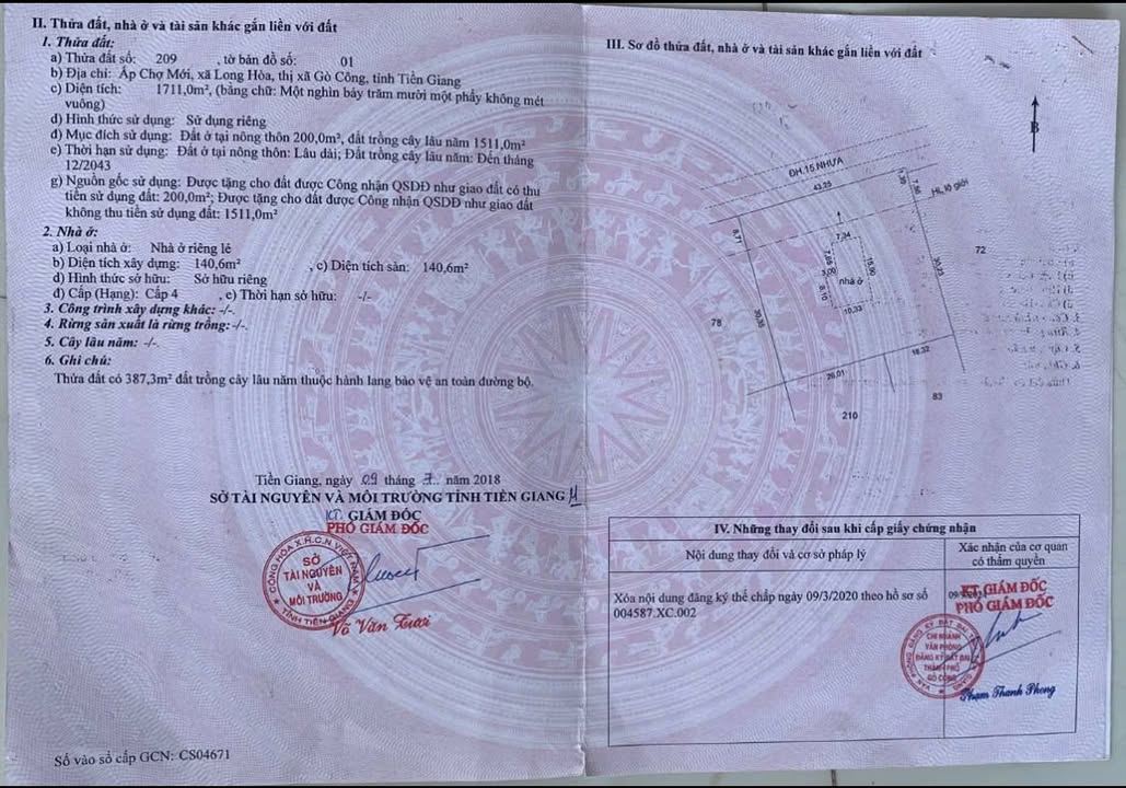 Đất mặt tiền đường DH15, KP Chợ Mới, 210m² giá 1.68 tỷ - Cơ hội đầu tư tuyệt vời!