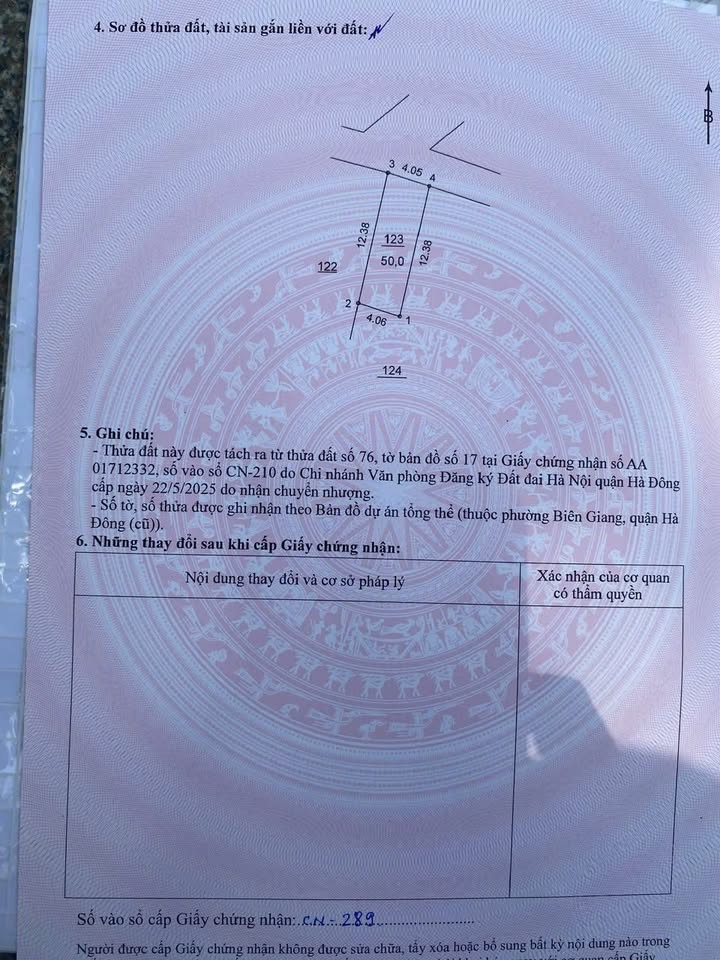 Đất nền lô góc Biên Giang, Hà Đông 50m² - Pháp lý rõ ràng, giá tốt!