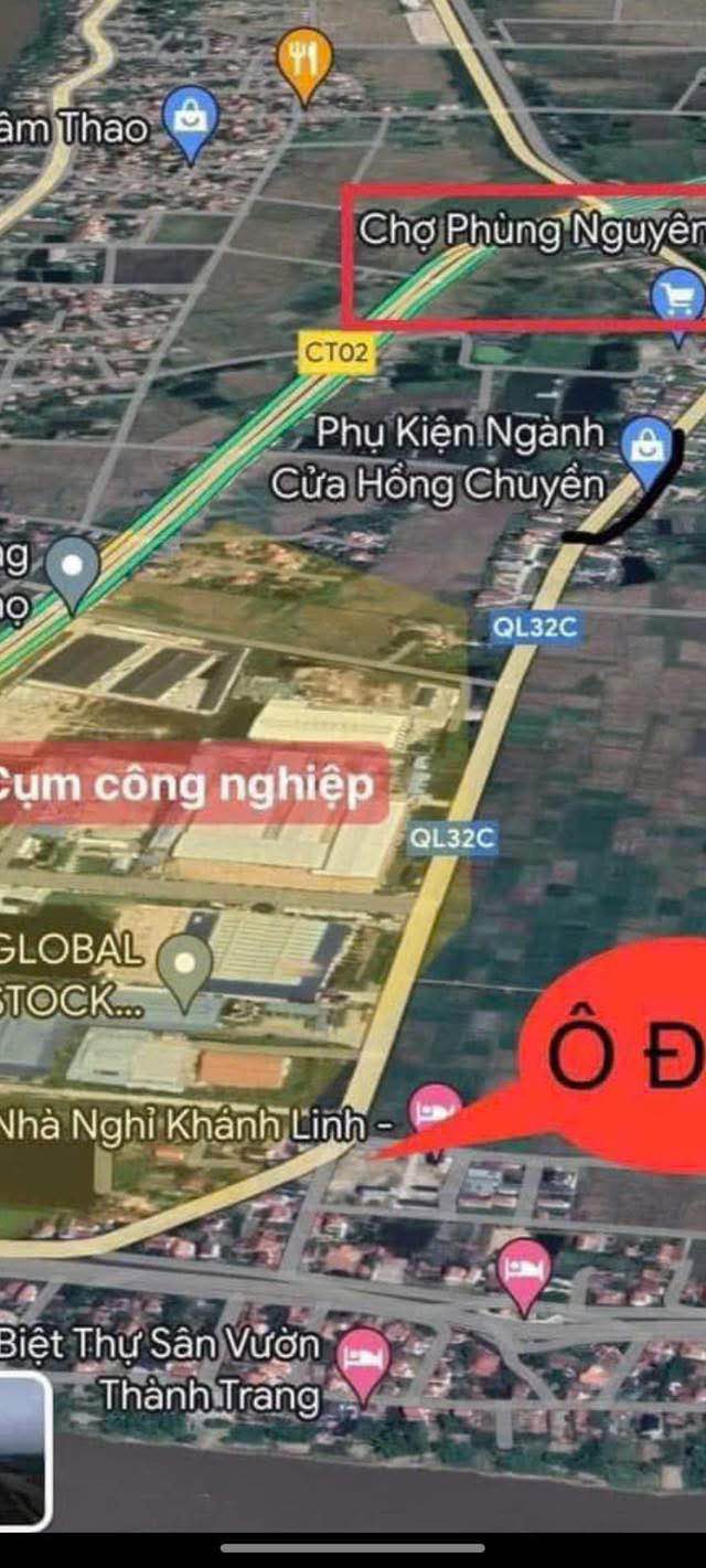 Đất thổ cư khu Sau Ao - Phùng Nguyên - Lâm Thao 138m² - Đầu tư sinh lời