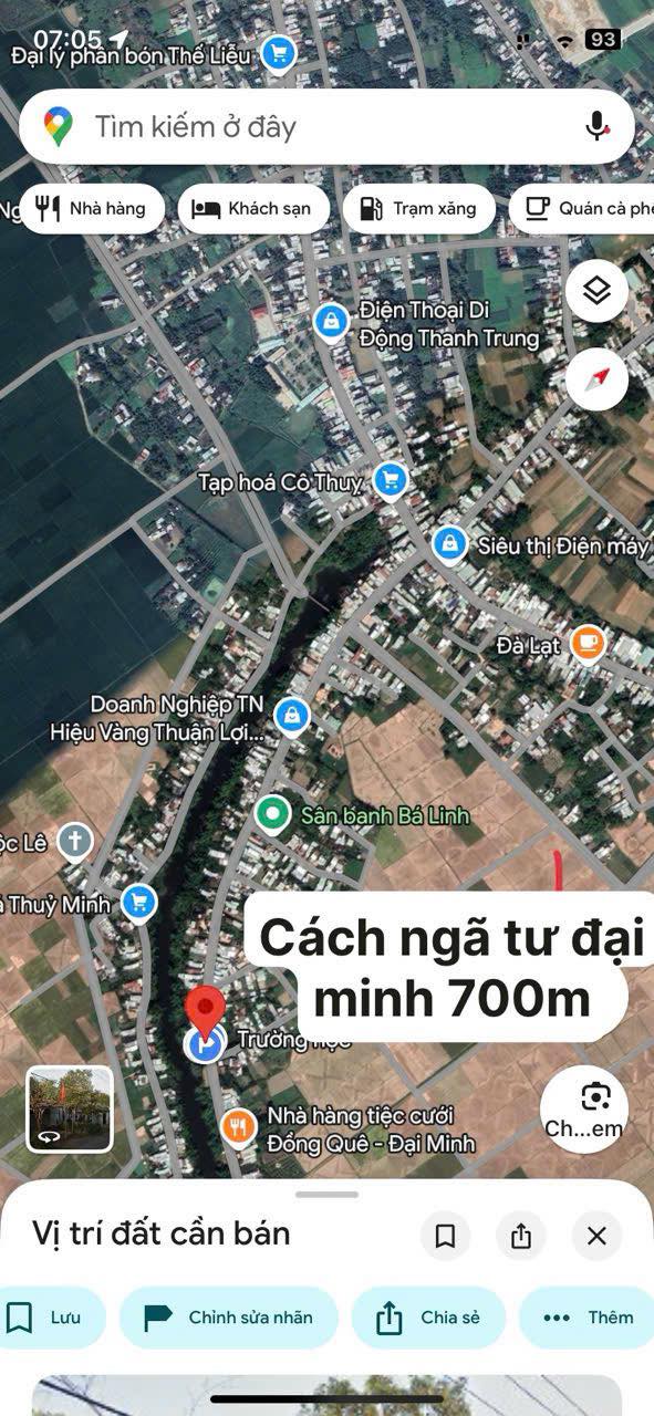 Bán gấp mặt tiền Đại Minh 100m² giá chỉ 1 tỷ - Đầu tư sinh lời ngay!