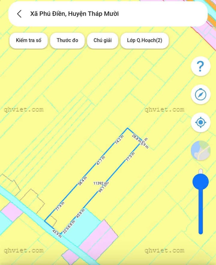 Đất vườn Tháp Mười 11.000m² giá chỉ 280 triệu - Cơ hội đầu tư hấp dẫn!