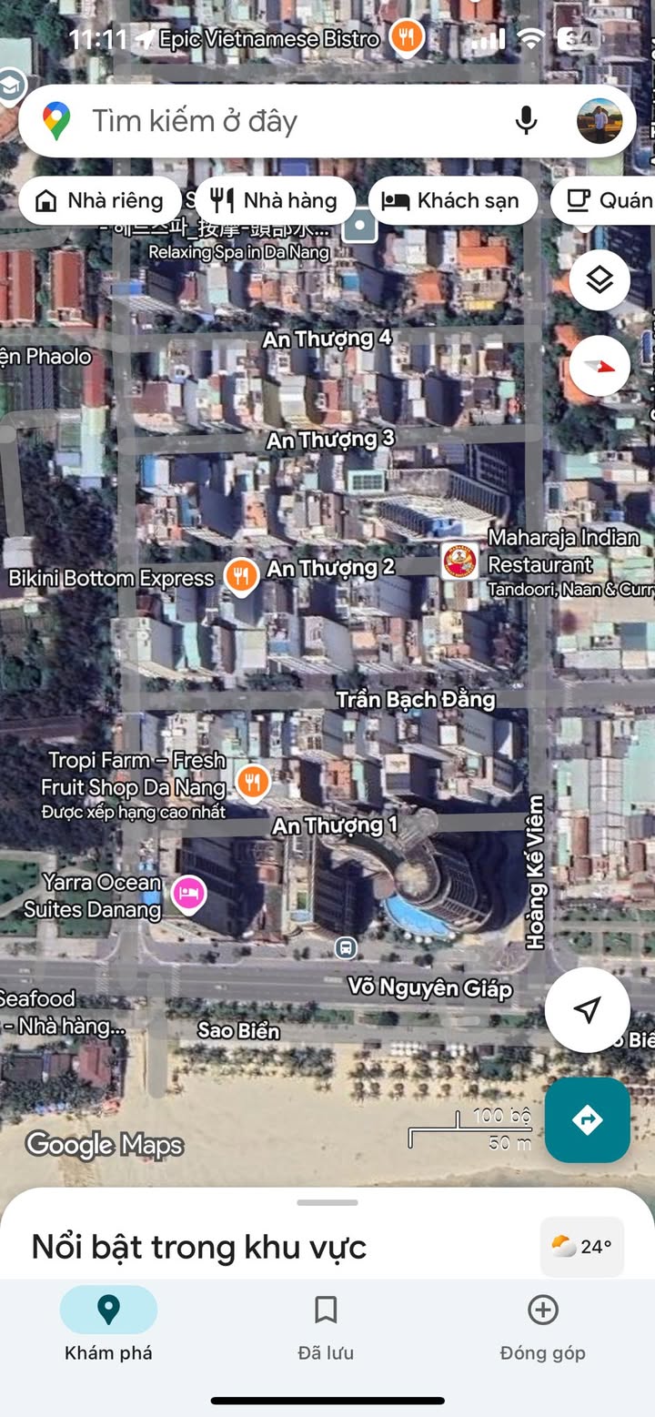 FrontHouse Đường Trần Bạch Đằng, Đà Nẵng 90m² giá 40 tỷ - Đầu tư sinh lời ngay!