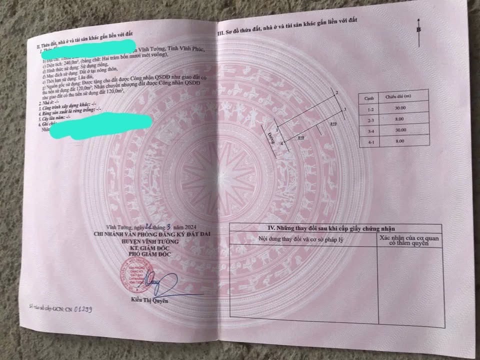 Đất thổ cư Thôn Đan Phượng - Tân Phú 240m² giá 3.84 tỷ - Pháp lý rõ ràng!