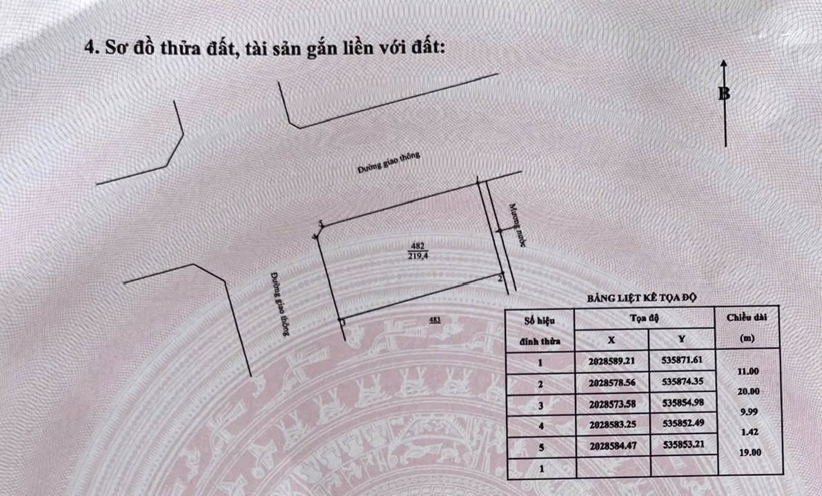 Lô đất vàng tại trung tâm Toàn Lưu 220m² - Đầu tư sinh lợi cao!