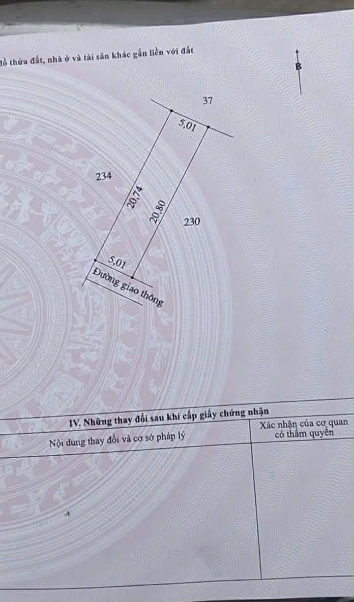 Đất nền Thạch Lâm, Phường Đại Nài, 104m² - Giá hấp dẫn chỉ từ vài trăm triệu!