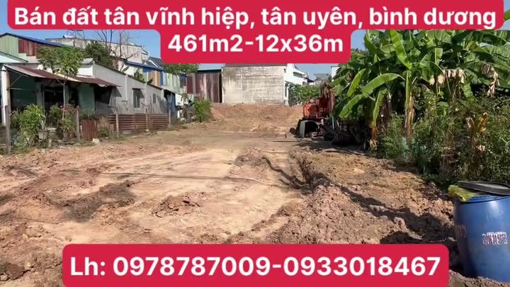 Đất Tân Vĩnh Hiệp, Tân Uyên 462m² giá 4 tỷ - Đầu tư tiềm năng ngay!