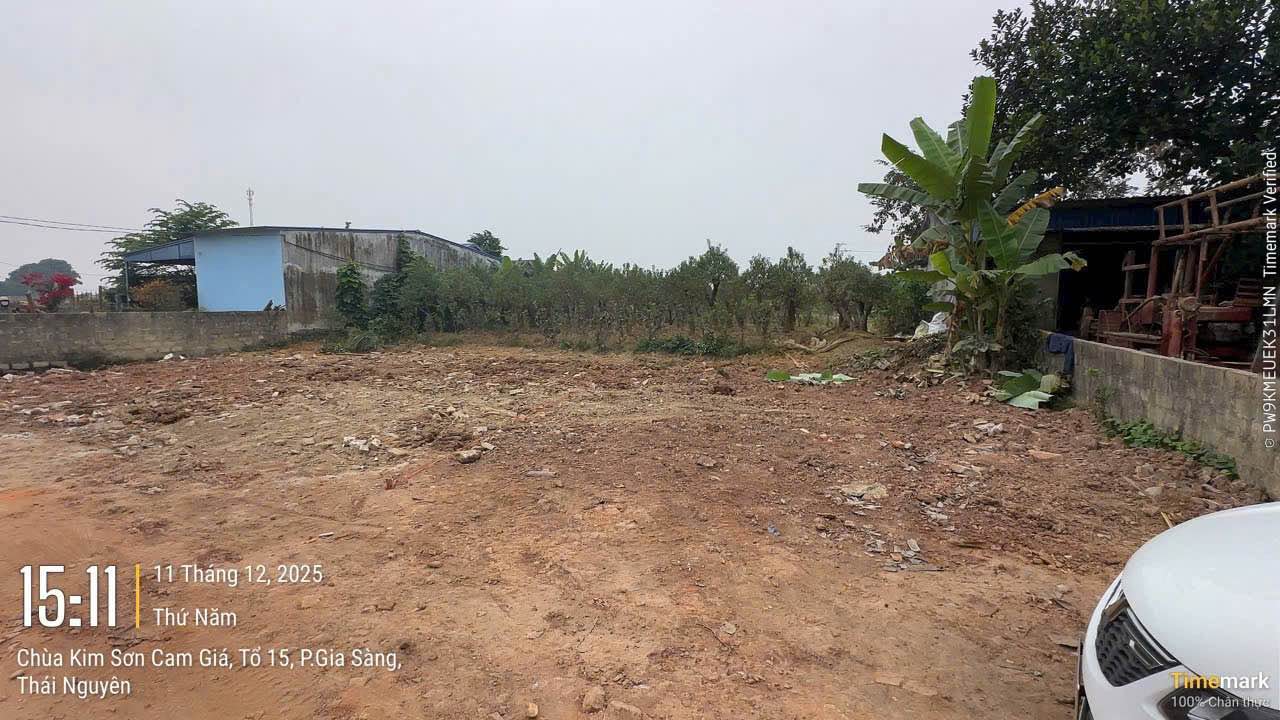 Đất nền Cam Giá Thái Nguyên 200m² giá 750 triệu - Đường rộng ô tô vào tận nơi!