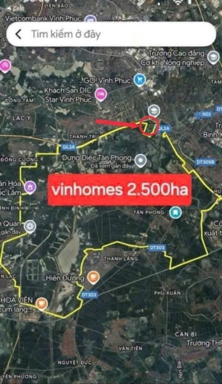 Đất mặt đường tránh Quất Lưu, Bình Xuyên 105m² giá 3.8 tỷ - Đầu tư sinh lời ngay!