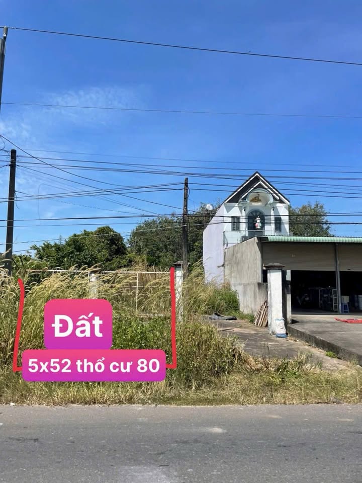 Đất thổ cư Huyện Củ Chi 275m² giá 1.5 tỷ - Sổ hồng sang tên nhanh!