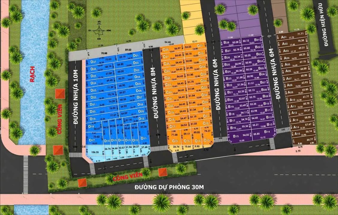 Đất nền ECO 2 Trường Lưu 50m² giá 3.29 tỷ - Sổ hồng chính chủ