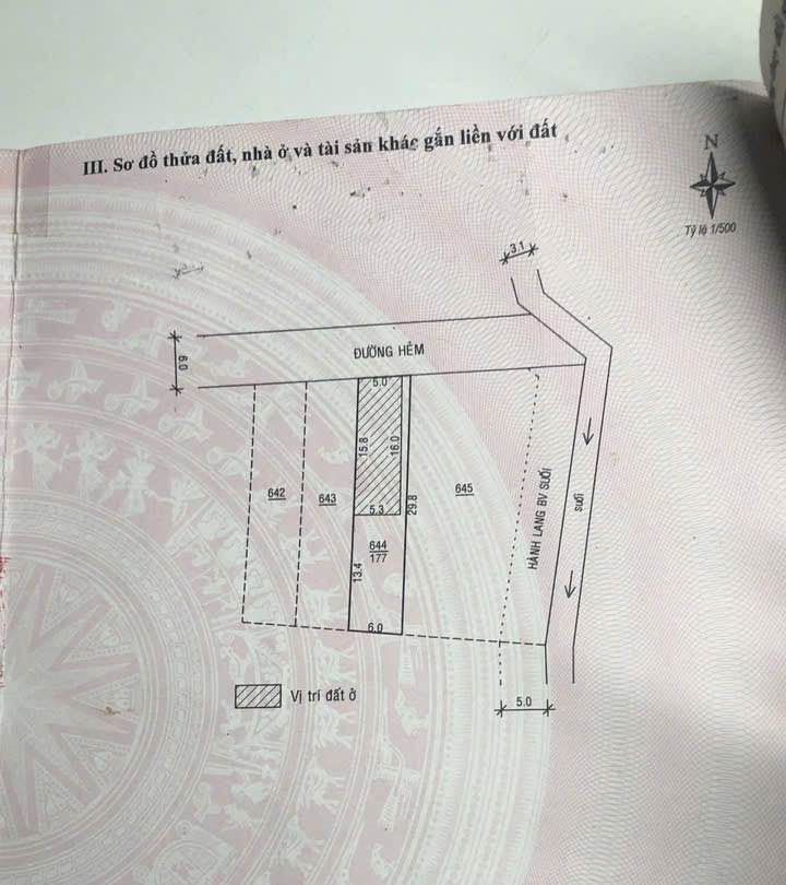 Đất nền hẻm Bạch Đằng, Lộc Châu 177m² giá 1.3 tỷ - Gần chợ Tân Bùi!