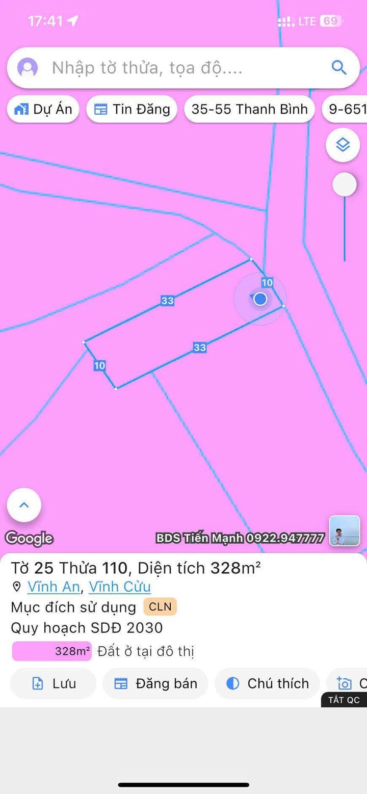 Đất nền Trảng Bom 300m² giá 950 triệu - Sổ hồng riêng, dân cư đông đúc!