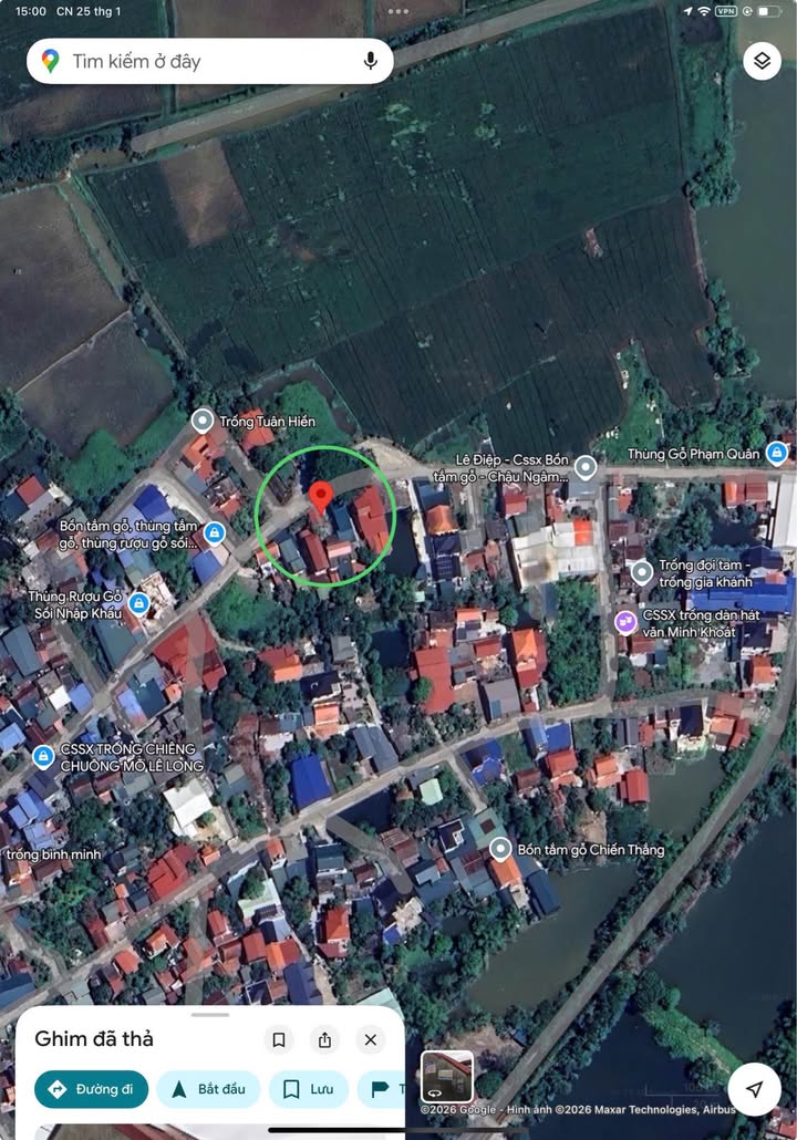 Đất liền thổ Làng nghề trống Đọi Tam, 203m² giá 5.2 tỷ - Sổ đỏ chính chủ!