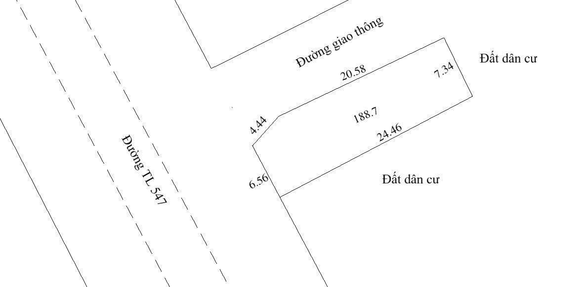 Đất nền sổ đỏ chính chủ, Xã Cổ Đạm, 179m² - Gần trường mầm non Cổ Đạm!