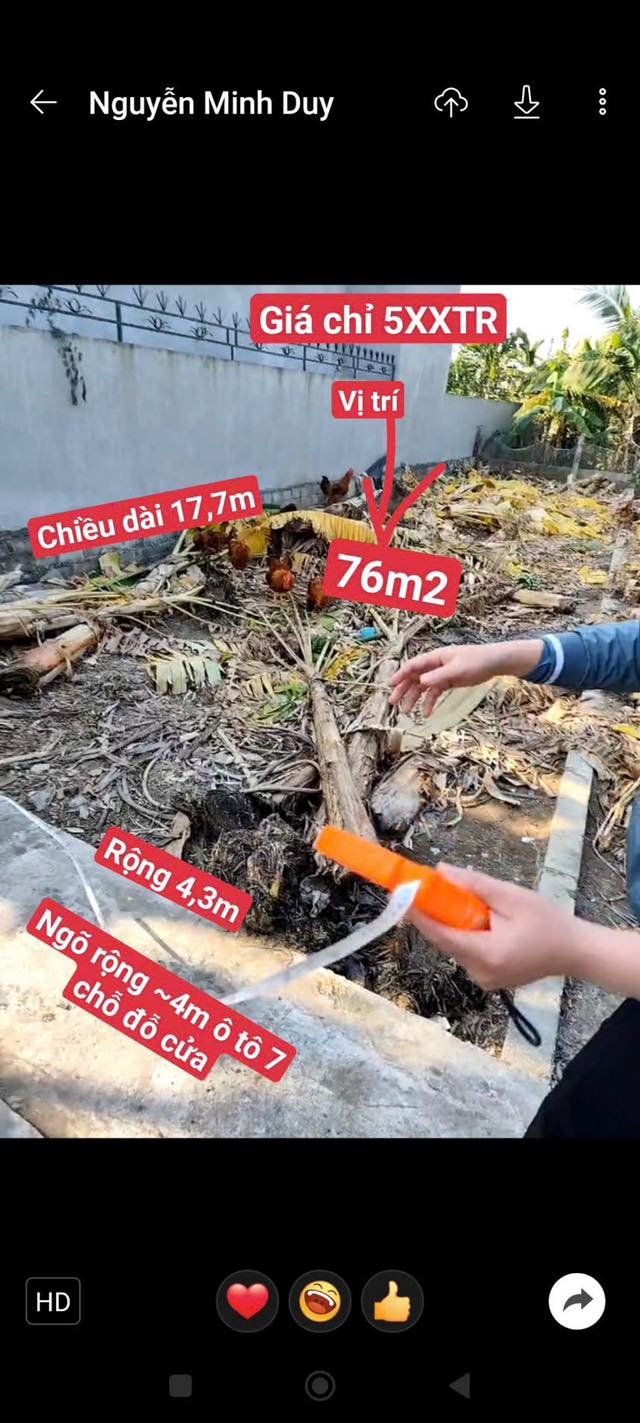 Đất nền An Trường, An Lão 76m² giá 500 triệu - Sổ hồng chính chủ, đầu tư sinh lời!