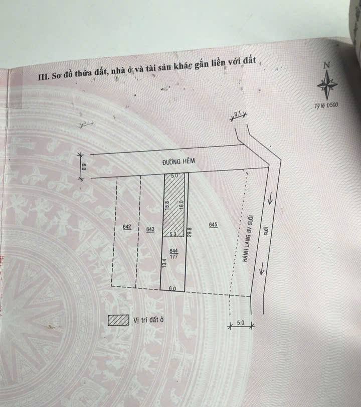 Đất thổ cư Hẻm Bạch Đằng Bảo Lộc 150m² giá 1.3 tỷ - Cơ hội đầu tư tuyệt vời!