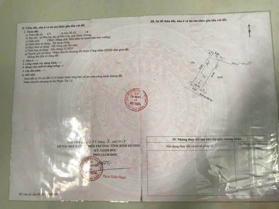 Đất thổ cư 138m² Phường An Phú Đông, Quận 12 - Giá chỉ 1.25 tỷ!