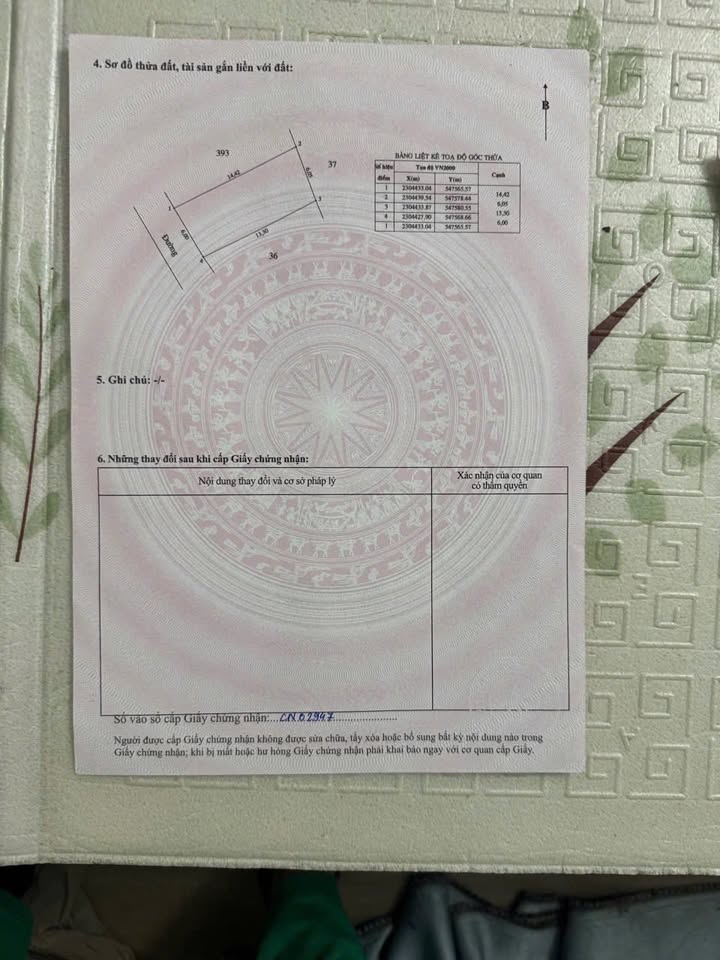 Đất nền Thị Trấn Khoái Châu 83m² giá 2 tỷ - Mặt tiền 6m siêu đẹp!