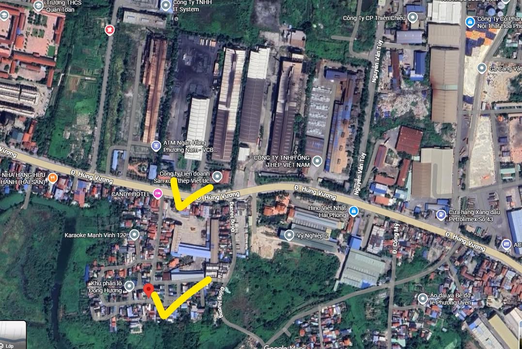 Đất nền 52.9m² TDP Đống Hương, Phường Quán Toan - Giá 1.85 tỷ, vị trí tuyệt vời!